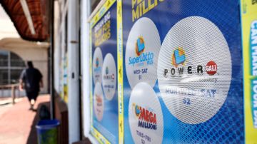LOS ANGELES, CALIFORNIA - JULY 18: A California Lottery poster advertises Powerball and other lotteries at a convenience store on July 18, 2023 in Los Angeles, California. The Powerball jackpot for the drawing on July 19th is now estimated to be $1 billion after three months of drawings without a winner. (Photo by Mario Tama/Getty Images)