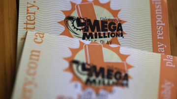 SAN ANSELMO, CALIFORNIA - AUGUST 01: In this photo illustration, Mega Millions lottery tickets are displayed on August 01, 2023 in San Anselmo, California. The Mega Millions lottery jackpot has ballooned to $1.1 billion for Tuesday's drawing, in which players have a 1 in 302.6 million chance of winning the jackpot. (Photo Illustration by Justin Sullivan/Getty Images)