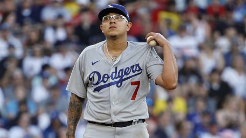 Julio Urías tuvo 27 salidas en la temporada 2023.