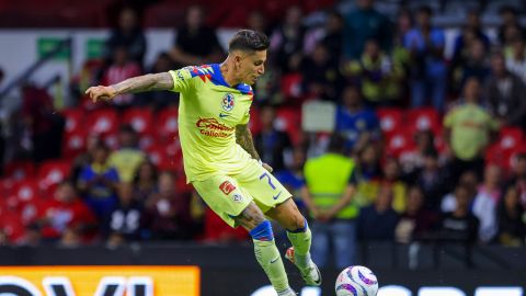 Brian Rodríguez marcó cuatro goles en 14 partidos disputados con el América en la ronda regular del Apertura 2023.