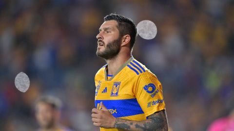 El delantero francés André-Pierre Gignac es el goleador de los Tigres esta temporada con nueve tantos.