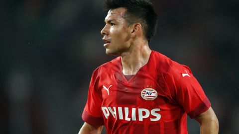 El delantero mexicano Hirving "Chucky" Lozano se había perdido los últimos tres encuentros del PSV Eindhoven.