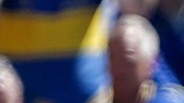 BUENOS AIRES, ARGENTINA - OCTOBER 01: Salomón Rondón of River Plate celebrates after scoring the first goal of his team during a match between Boca Juniors and River Plate as part of Copa de la Liga Profesional 2023 at Estadio Alberto J. Armando on October 01, 2023 in Buenos Aires, Argentina. (Photo by Daniel Jayo/Getty Images)