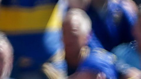 BUENOS AIRES, ARGENTINA - OCTOBER 01: Salomón Rondón of River Plate celebrates after scoring the first goal of his team during a match between Boca Juniors and River Plate as part of Copa de la Liga Profesional 2023 at Estadio Alberto J. Armando on October 01, 2023 in Buenos Aires, Argentina. (Photo by Daniel Jayo/Getty Images)