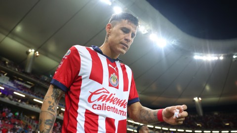 Cristian Calderón se encuentra en su tercera temporada consecutiva con las Chivas.