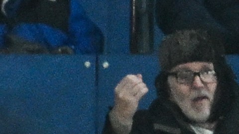 Alejandro Garnacho celebra un gol a lo Cristiano Ronaldo.