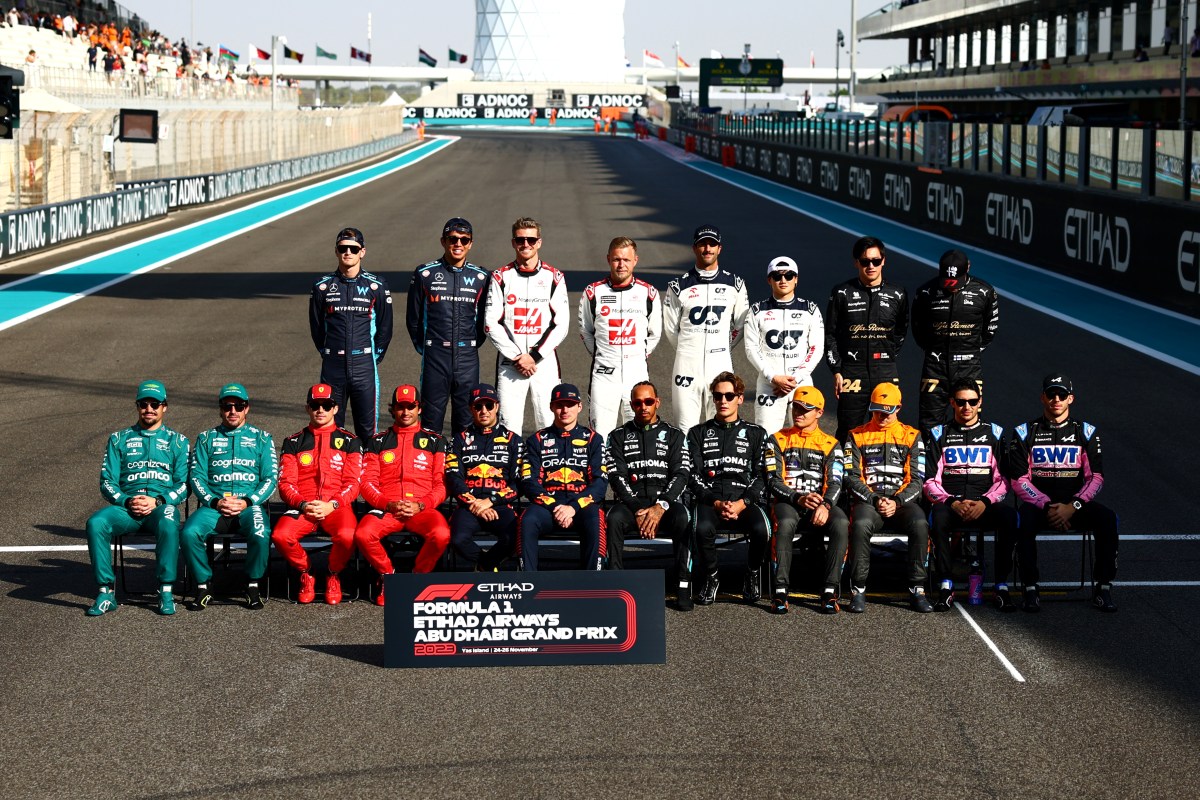 Confirman los pilotos y jefes de escudería de la F1 para el 2024, Checo Pérez entre los nombres