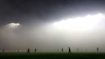 El inicio del juego entre LAFC y Houston se retrasó por el humo en el estadio BMO de Los Ángeles.
