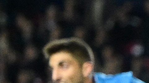 Sergi Roberto celebra el gol que lo convirtió en el héroe del FC Barcelona.