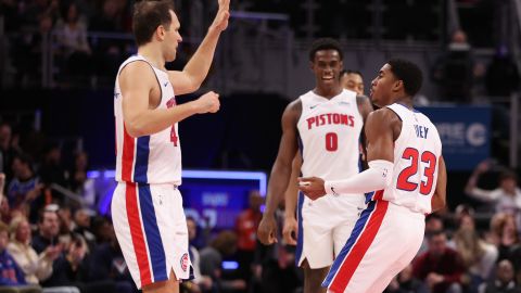 Los Detroit Pistons finalizaron la racha ante los Toronto Raptors.