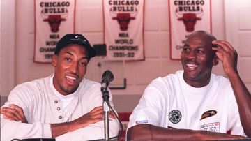 Michael Jordan y Scottie Pippen se podrían reencontrar en celebración de los Bulls.