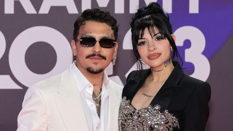 Christian Nodal y Cazzu.