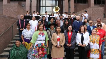 Indígenas de Michoacán, Oaxaca y Yucatán estuvieron presentes en el Día del Migrante Indígena en el condado de Los Ángeles.