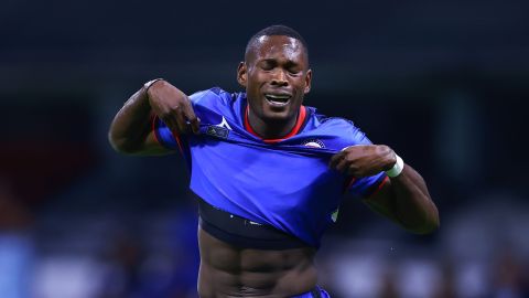 Diber Cambido, delantero colombiano de Cruz Azul.