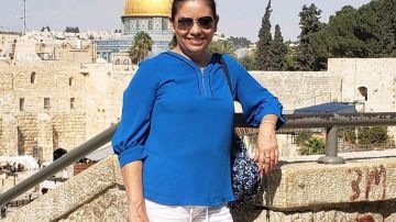 Janeth Pineda, una hondureña-estadounidense estaba en Jerusalén el día de los ataques de Hamas a Israel. (Cortesía Janeth Pineda)