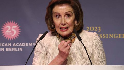 Nancy Pelosi, expresidenta de la Cámara de Representantes