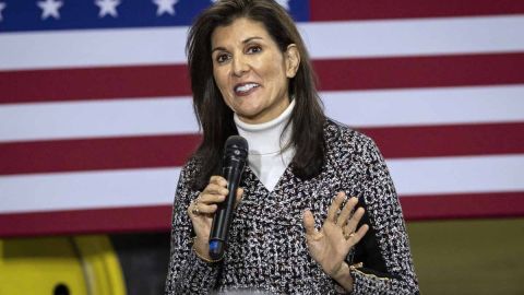 Nikki Haley, aspirante a la candidatura republicana