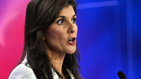 Nikki Haley, aspirante a la candidatura republicana