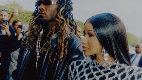 Offset y Cardi B en Francia.