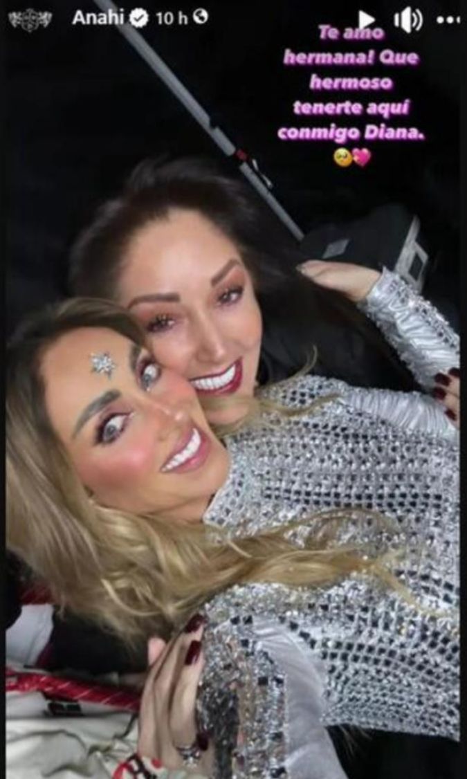 Anahí vía Instagram stories | Foto: Cortesía