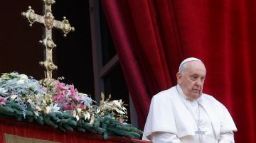 Papa Francisco pidió el fin del conflicto en Gaza en su mensaje de Navidad