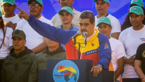 Nicolás Maduro ordenó elaborar una ley para crear en el Esequibo un estado venezolano.