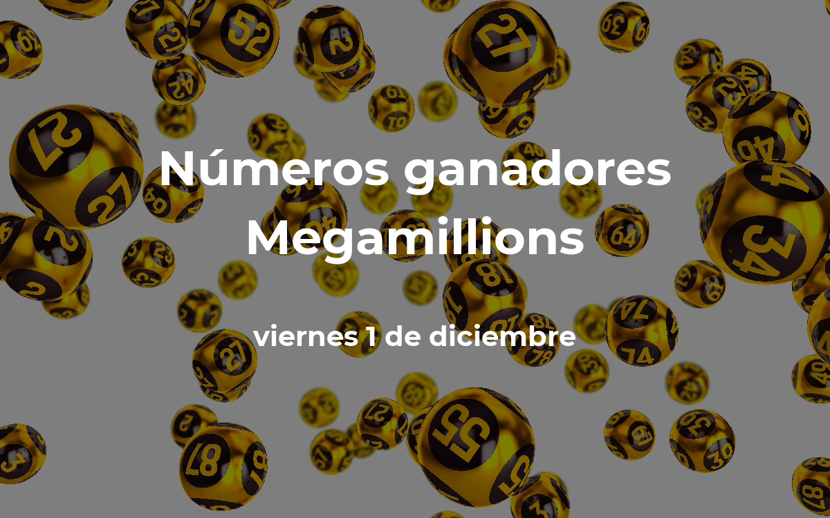 Mega Millions números ganadores en vivo del sorteo hoy viernes 1 de