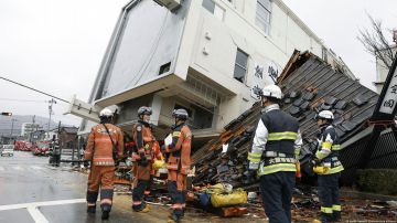 Lluvias dificultan rescates tras terremoto en Japón