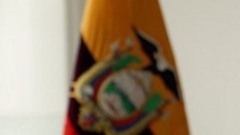 Noboa tomó posesión de su cargo hace menos de dos meses.