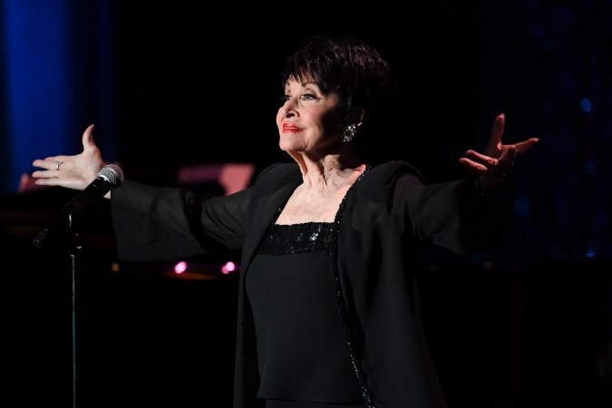 Chita Rivera en una presentación en Florida.