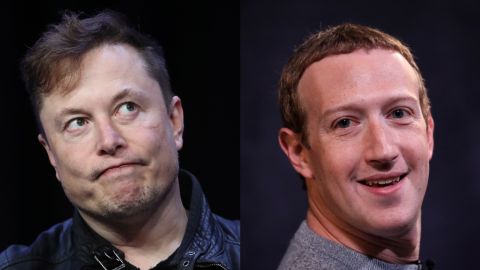 Elon Musk y Mark Zuckerberg