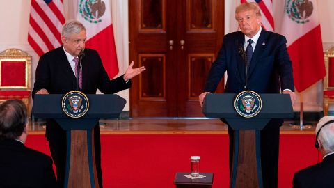 AMLO asegura que propuesta de Trump de cerrar la frontera entre México y EE.UU. por la migración "no se puede"