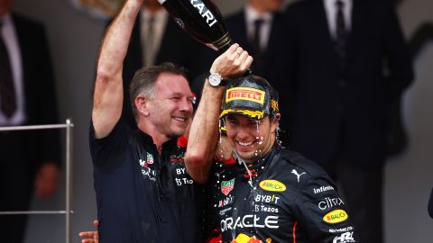 Christian Horner ha mostrado numerosas veces su apoyo al piloto mexicano Sergio "Checo" Pérez.