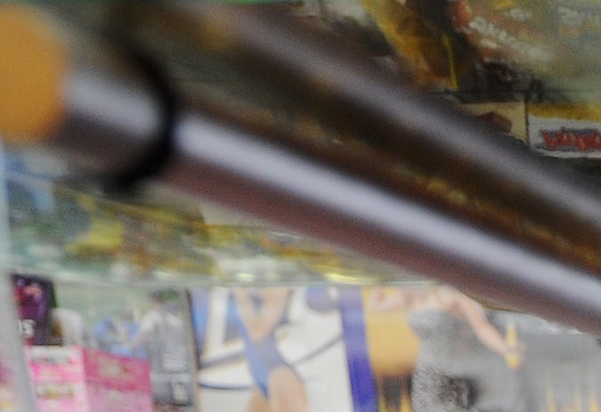 LOS ANGELES, CA - APRIL 27: A customer walks out of Tom Liquor store located at the intersection of Florence and Normandy Avenues helps a customer in South Los Angeles on April 27, 2012 in Los Angeles, California. The intersection was the scene of the beating of truck driver Reginald Denny on April 29, 1992 during the early stages of the Los Angeles riots. It’s been 20 years since the Rodney King verdict that sparked the riots. (Photo by Kevork Djansezian/Getty Images)