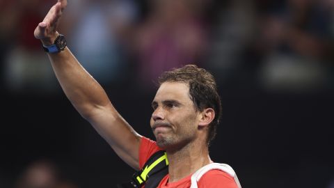 Rafael Nadal dijo adiós al Abierto de Australia.