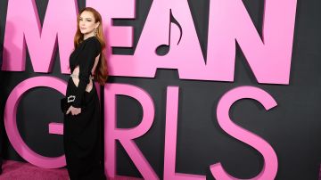 Lindsay Lohan asiste al estreno de "Mean Girls" en el AMC Lincoln Square Theater el 08 de enero de 2024 en la ciudad de Nueva York.