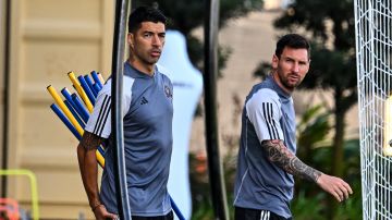 Lionel Messi y Luis Suárez se robaron las miradas en la jornada que se llevó a cabo en el Florida Blue Training Center.