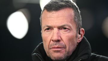 Former footballer and sports pundit Lothar Matthaus is pictured during an interview ahead the German first division Bundesliga football match between SV Darmstadt 98 v Borussia Dortmund in Darmstadt, western Germany on January 13, 2024. (Photo by Kirill KUDRYAVTSEV / AFP) / DFL REGULATIONS PROHIBIT ANY USE OF PHOTOGRAPHS AS IMAGE SEQUENCES AND/OR QUASI-VIDEO (Photo by KIRILL KUDRYAVTSEV/AFP via Getty Images)