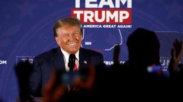 El expresidente Donald Trump ganó las primarias republicanas de New Hampshire, según proyecciones.