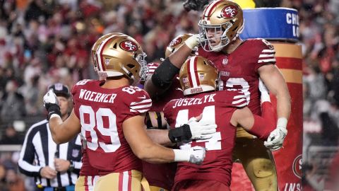 San Francisco disputará el domingo la Conferencia Nacional de la NFL.