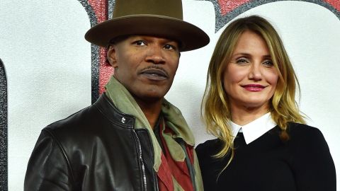 Jamie Foxx y Cameron Diaz retomaron el rodaje de Back in Action