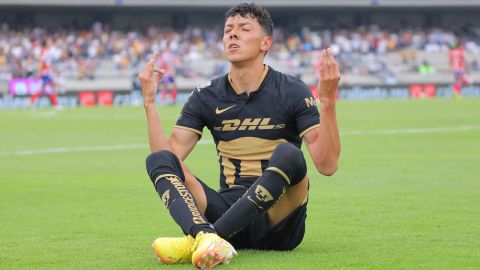 Jorge Ruvalcaba en su etapa con los Pumas.