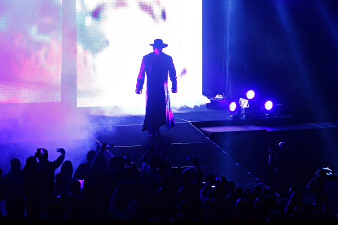 Ciudad de México 17 de Octubre de 2015.  durante la función de WWE en México, celebrada en la Arena Ciudad de México. Foto:Imago7/Álvaro Paulin
