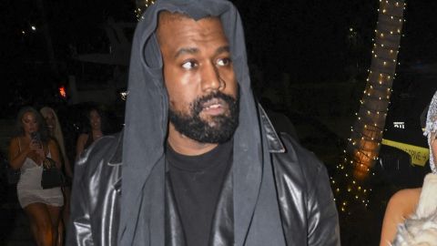 Kanye West en Los Ángeles.