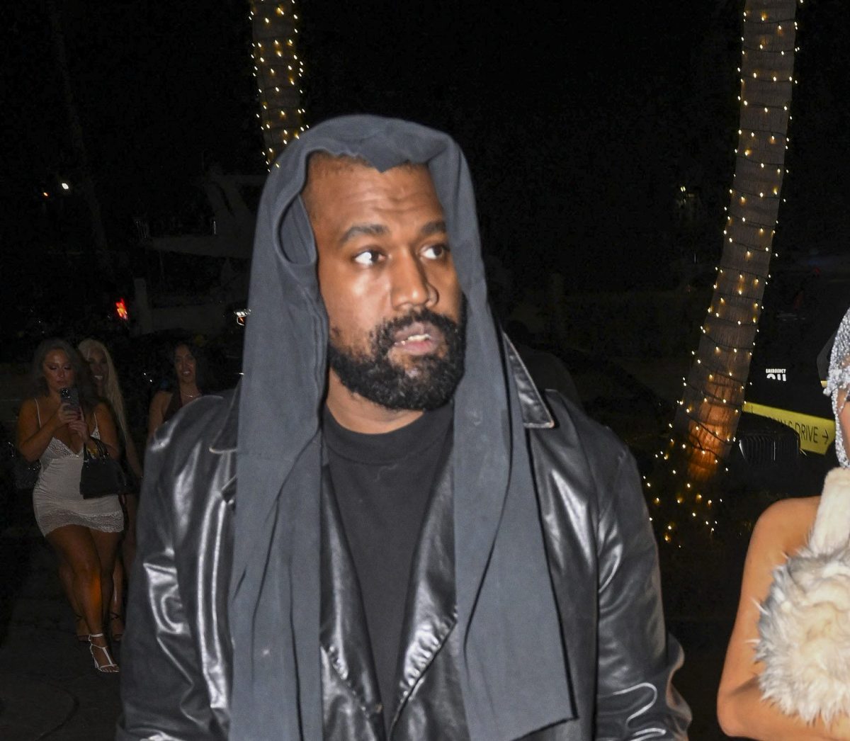 Kanye West en Los Ángeles.
