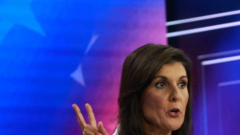 Nikki Haley, aspirante a la candidatura republicana