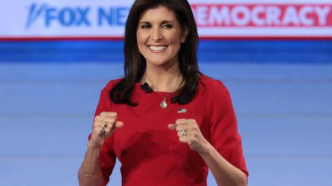 Nikki Haley, aspirante a la candidatura republicana