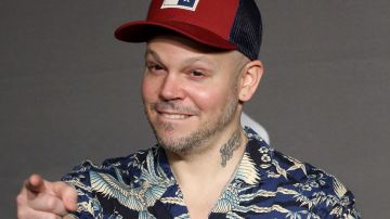 Residente, René Pérez, ex de Calle 13 en el Latin Grammy.