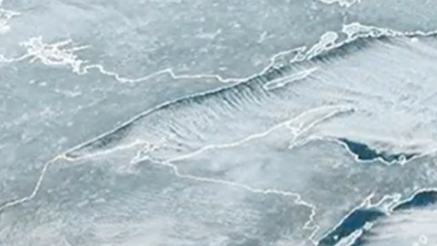 NOAA monitorea el sistema de tormentas invernales.
