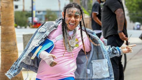 Tekashi 6ix9ine en Inglewood.